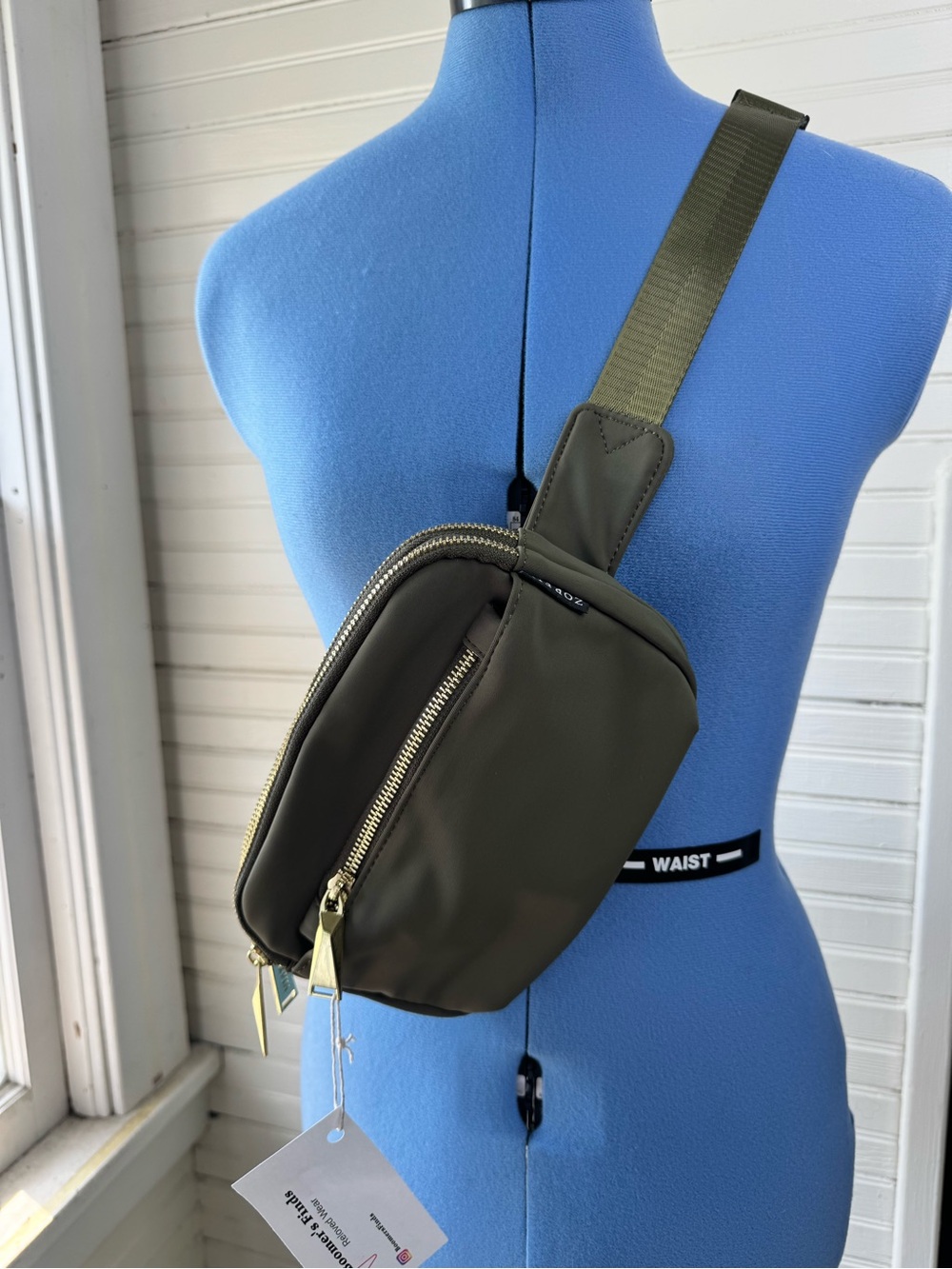 Olive Green Crossbody Sling Bag